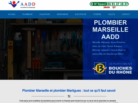 Plombier dépannage Marseille 13