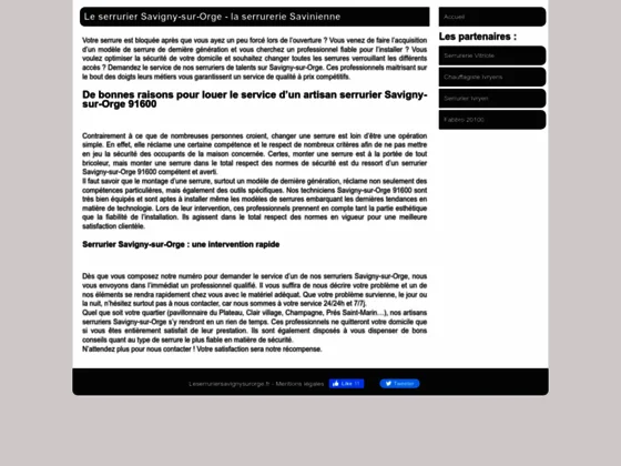 Serrurier Savigny-sur-Orge