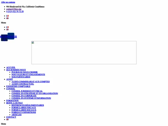 Firec Associés cabinet d'expertise comptable à casablanca au maroc