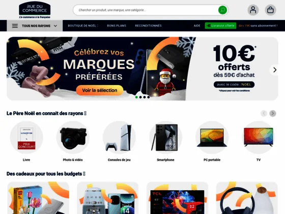  Magasin de matériel informatique sur sur le web