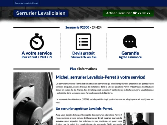 Serrurier Levallois-Perret