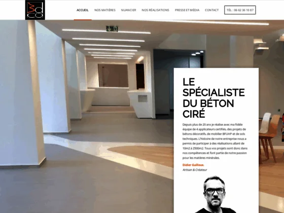 3dco , le pro du béton ciré