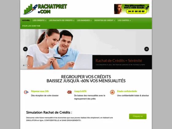 Le rachat pret solution au surendettement