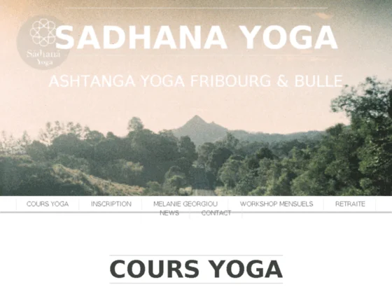 Pratique et maîtrise du yoga (Suisse)
