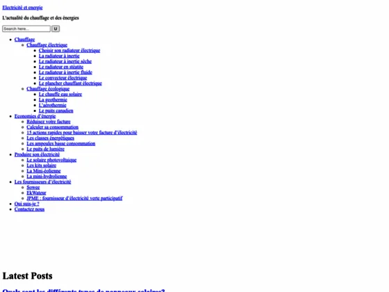 Le blog des énergies
