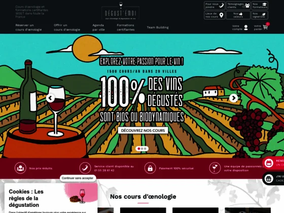 cours oenologie