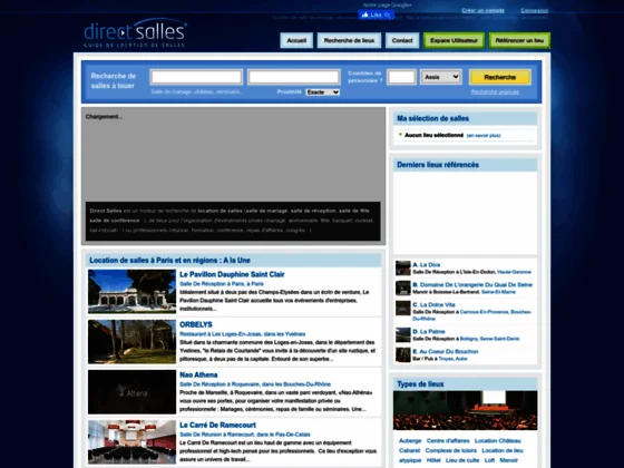 Avoir une salle pour réveillon St Sylvestre