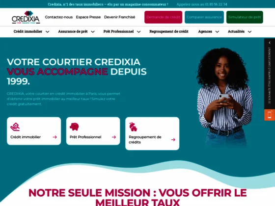 Courtier en crédit immobilier et en assurance de prêt