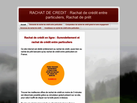 Rachat de crédit