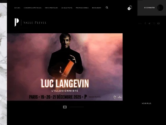 Salle Pleyel - Concerts à Paris