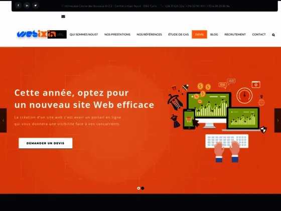 Creation site web dynamique 