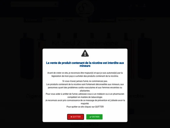 Cigarette electronique, E-liquide myDragoon