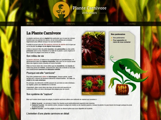 Plante carnivore