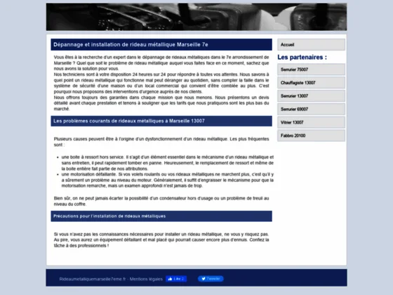 Rideau Métallique Marseille