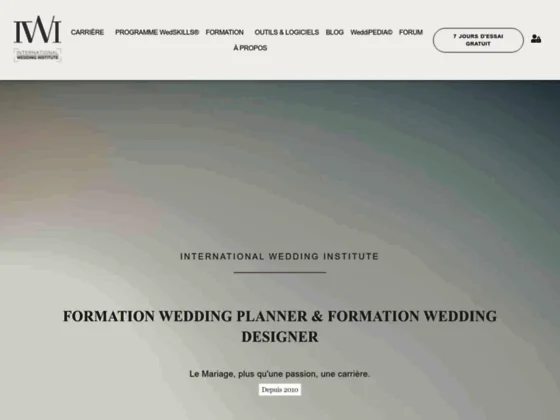 Actualités et Formation d'organisateur de mariage