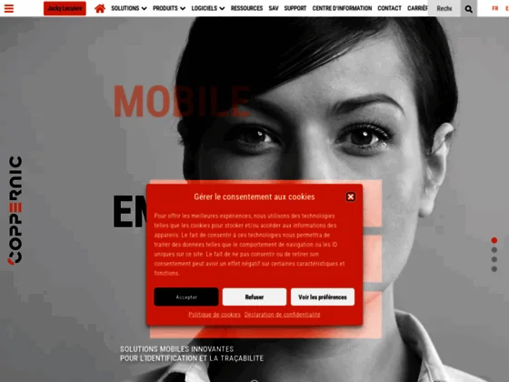 Coppernic – Etiquette électronique animale