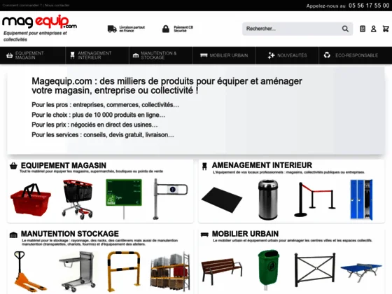 Magequip – mobilier urbain de qualité 