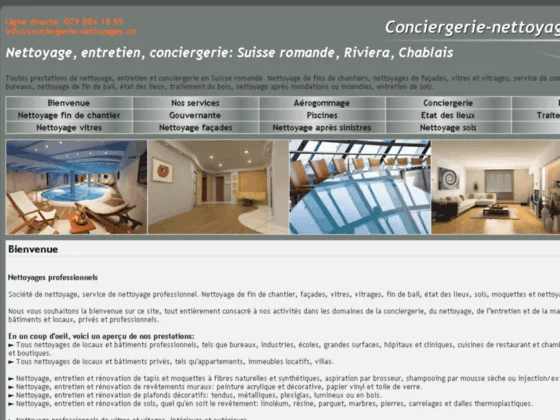 Nettoyage, entretien et propreté dans la région lémanique