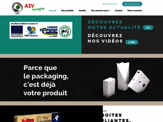 agence boite collée