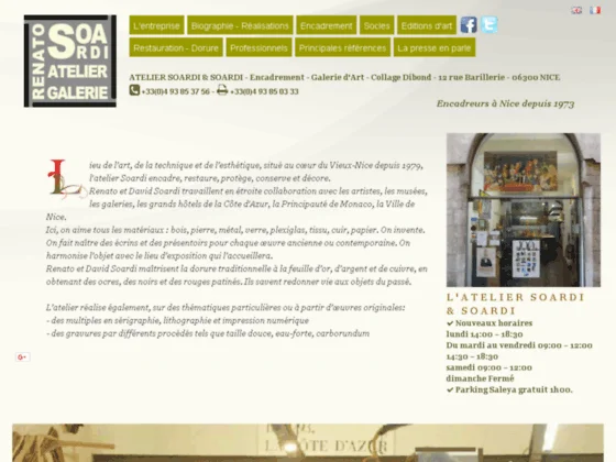 Soardi encadrement Nice