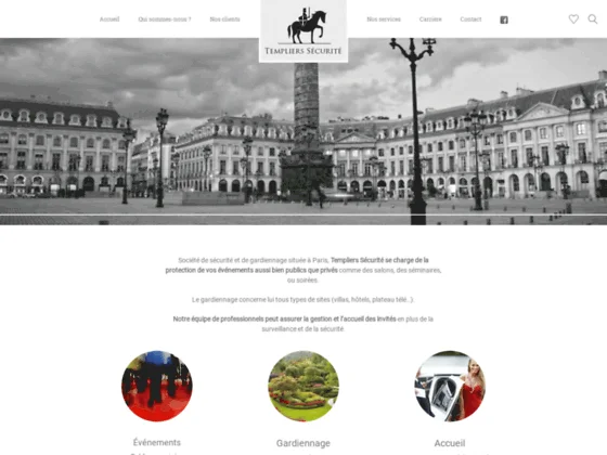 Templierssecurite.com - Entreprise de gardiennage à Paris