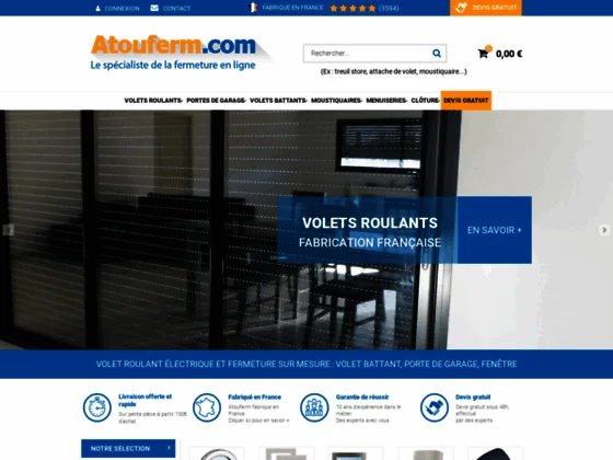 Le spécialiste de la fermeture en ligne