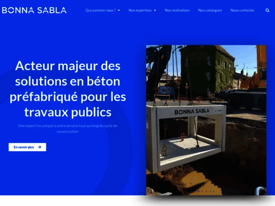 Bonna Sabla – Tuyaux assainissement en béton préfabriqué 