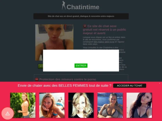 Chatintime, chat sexe gratuit