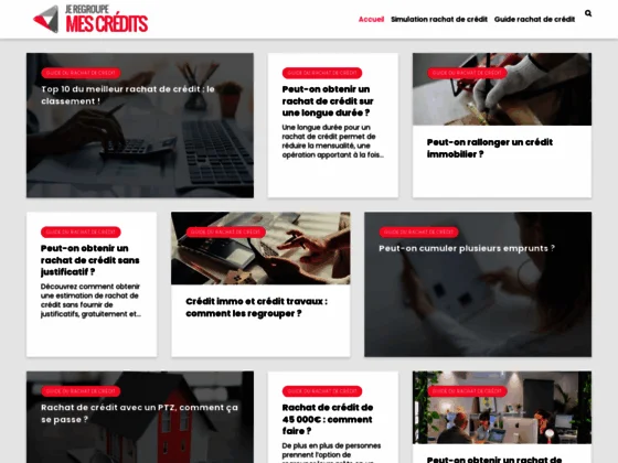 Choisir son rachat de crédit