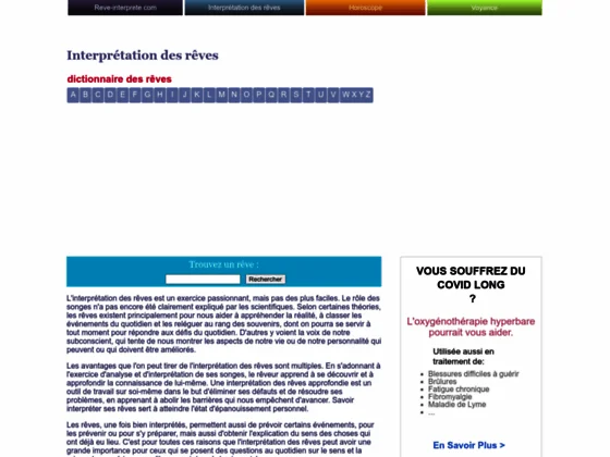 L'interpretation des reves pour tous