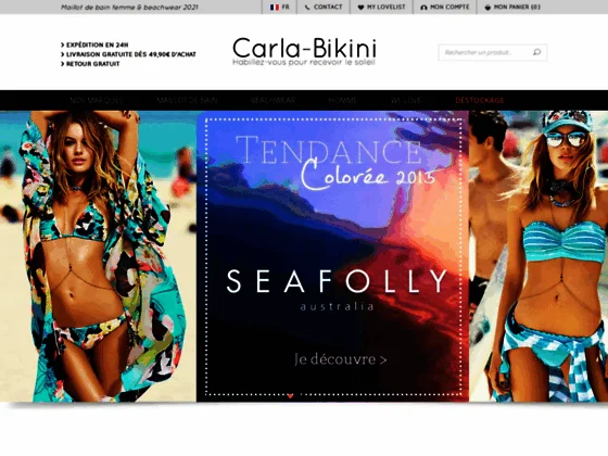 Tenaue de plage en vogue avec Carla-Bikini