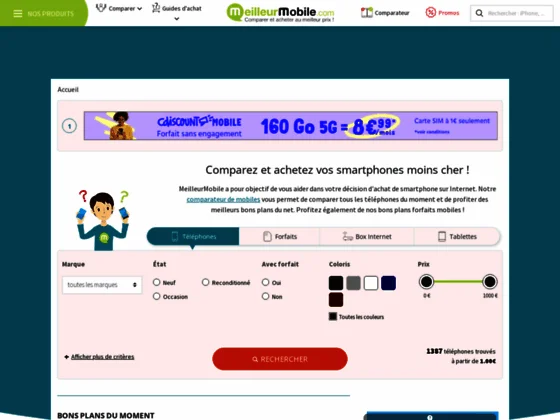 MeilleurADSL.com - Comparatif offre internet ADSL