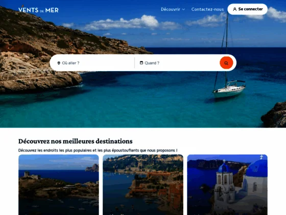 Agence de location de bateau - Vents de mer