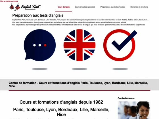 English First : un anglais bien parlé en peu de temps