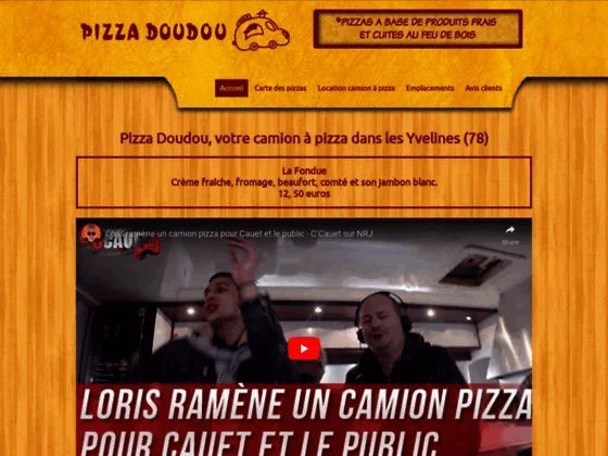 Camion de pizza Yvelines