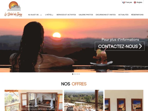 Le Soleil des Tsingy - Hôtel Tsingy du Bemaraha