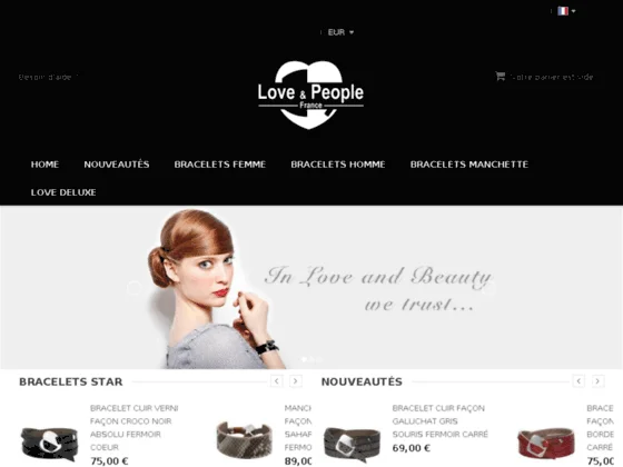 Bracelet cuir unique et design