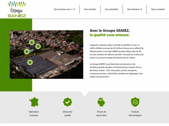 Saniez : fabricant de portail