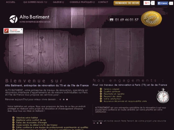 Alto Bâtiment, entreprise de travaux de rénovation à paris