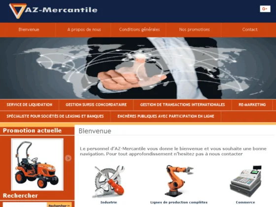 Vente de machines d'occasion