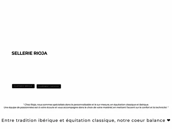 Sellerie Iberique Rioja