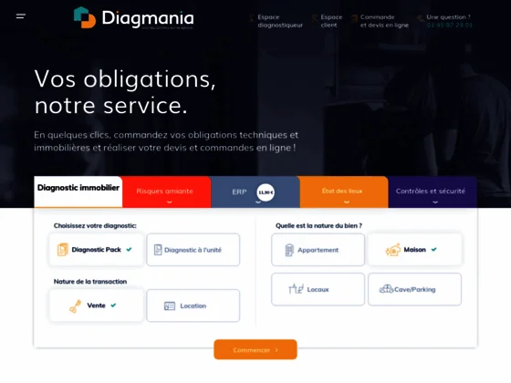 Les diagnostics obligatoires avant vente
