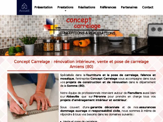 Carreleur Amiens (80) - Travaux rénovation Somme