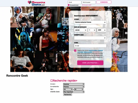 Site de Rencontres Geek