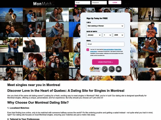 Service de rencontre montréalais