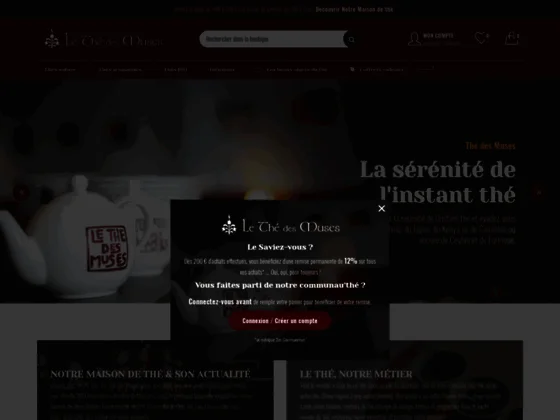 Le Thé des Muses : une boutique de thés à découvrir