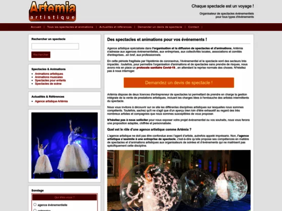 Des spectacles aussi pour le camping