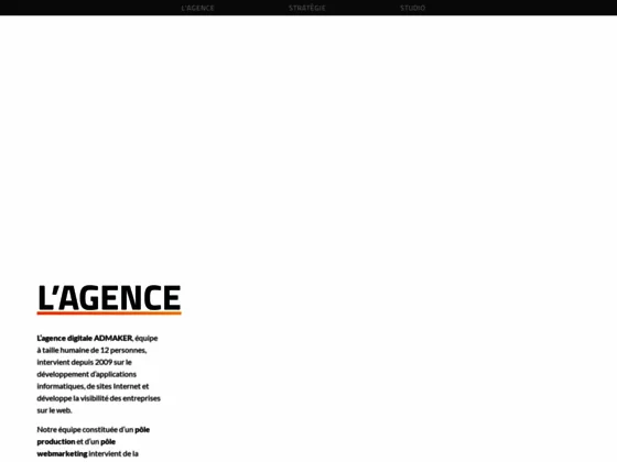 AD Maker, agence de communication digitale