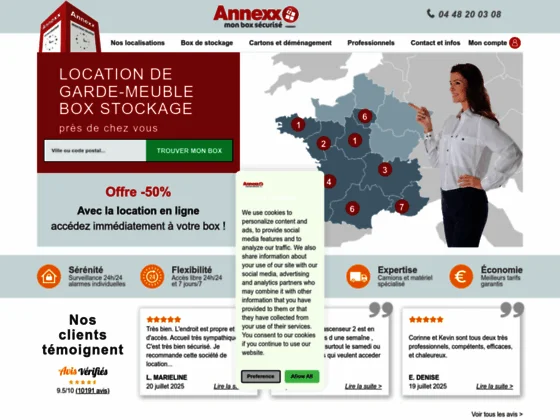 Stockage la vision Annexx