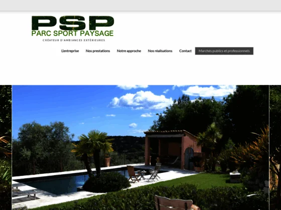 Paysagiste dans les Alpes Maritimes et le Var - Parc Sport PaysageParc Sport Paysage